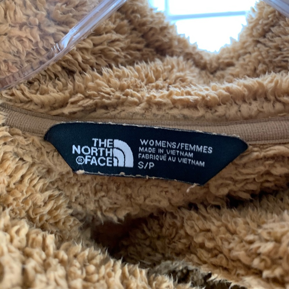 Yellow/Tan/Beige North Face Women’s Teddy Jacket - Picture 4 of 4